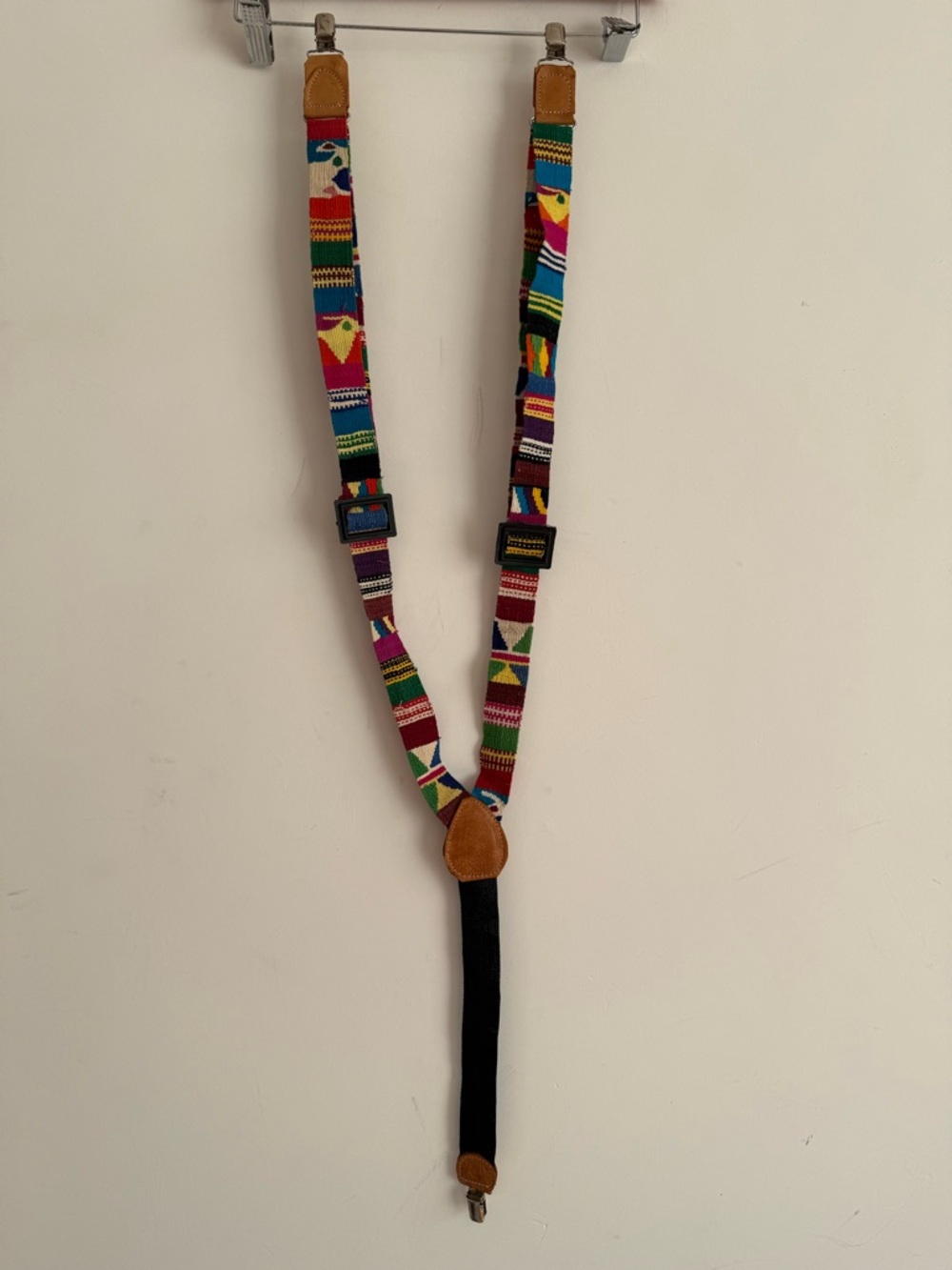 Colorful Geometric Suspenders - Multicolor